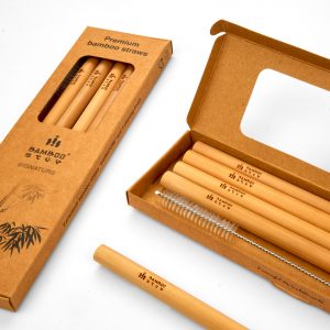 Bamboo Step SIGNATURE Box kit 5 bamboo straws